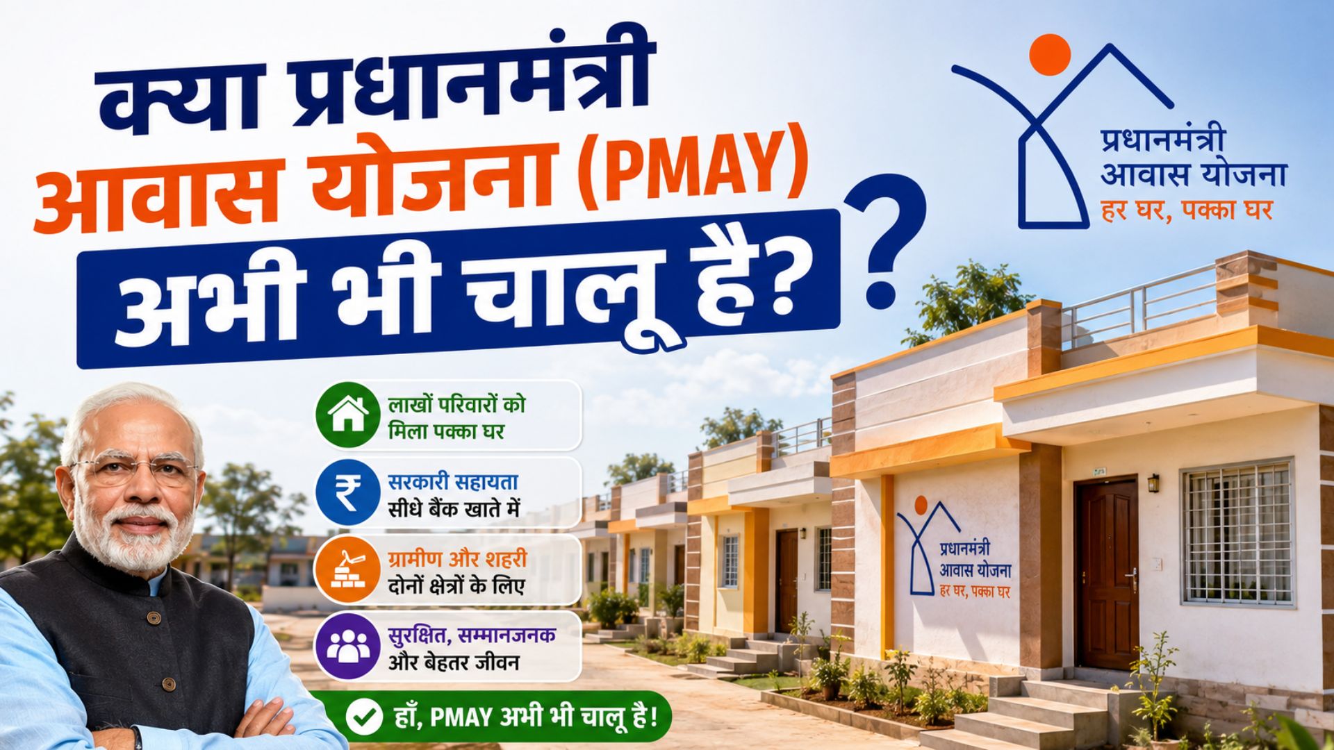 Is the Pradhan Mantri Awas Yojana (PMAY) still active?