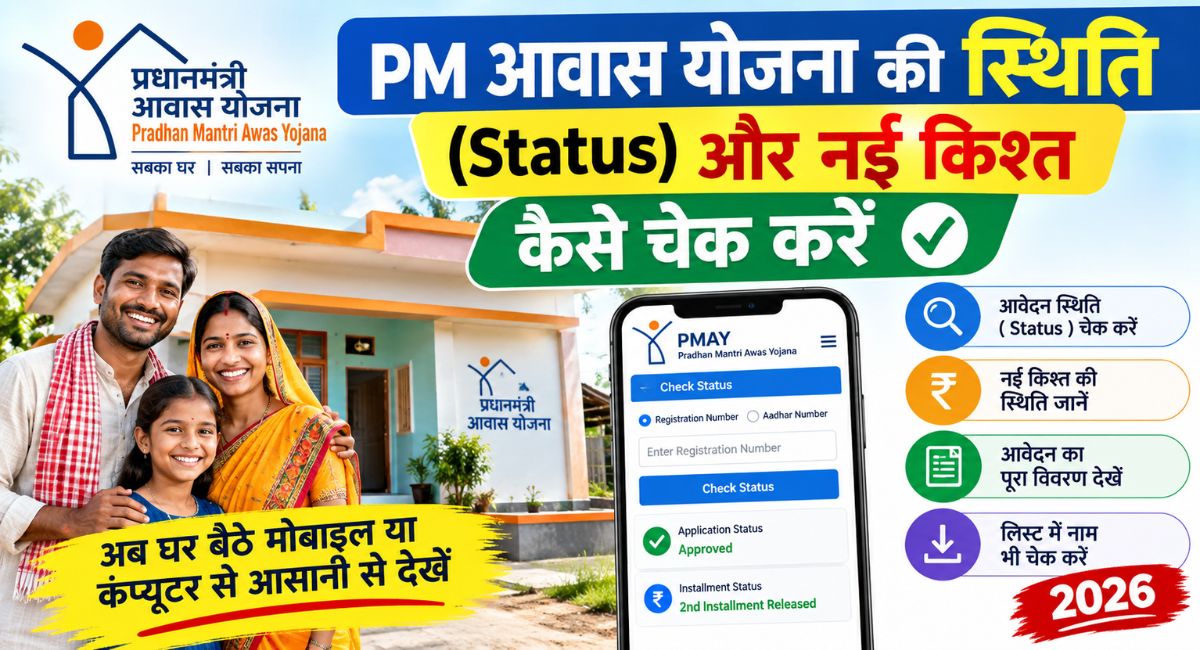 How to check the status and new installment of the PM Awas Yojana
