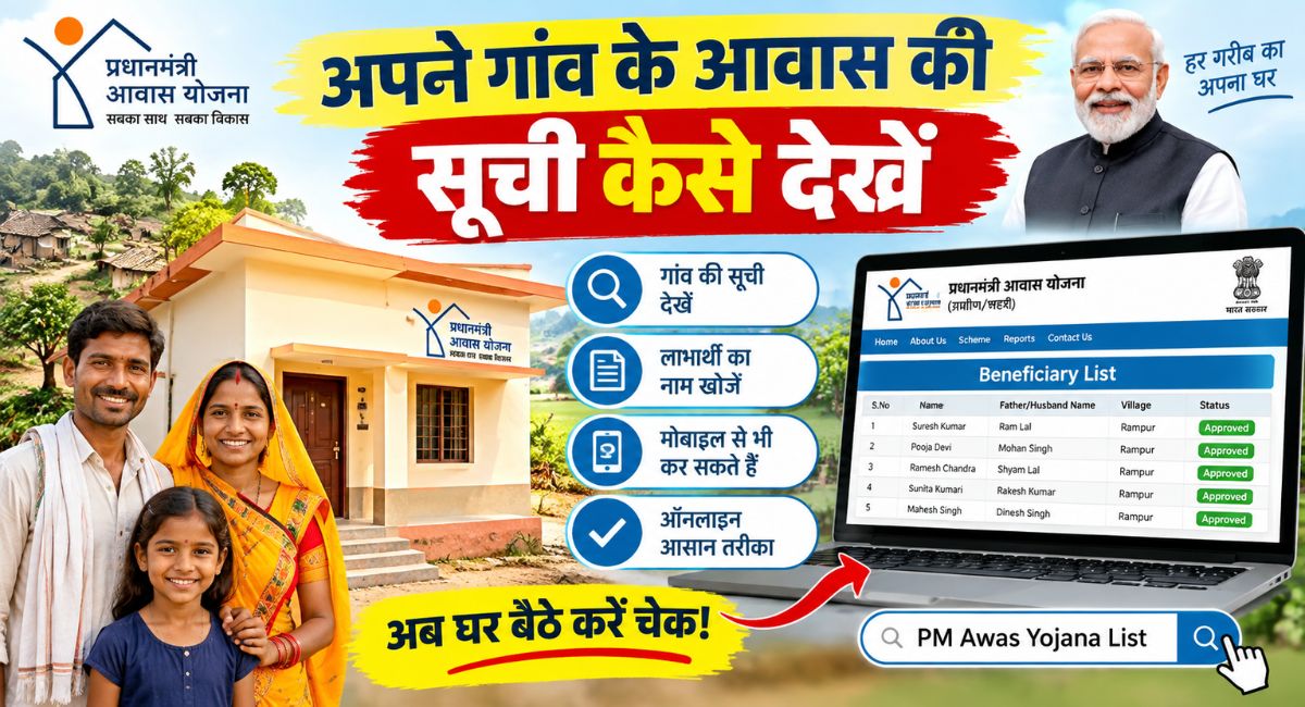 How to view the list of houses in your village