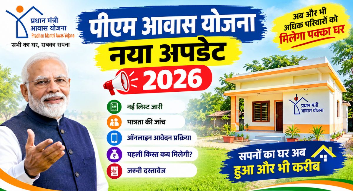 PM Awas Yojana New Update 2026